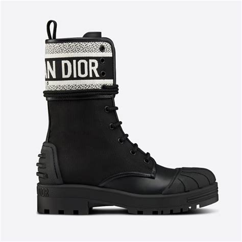 christian dior f-121-40 boots|Dior black technical boots.